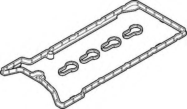 ELRING 006750 Комплект прокладок, кришка головки циліндра
