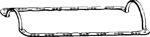 ELRING 587486 Прокладка, масляний піддон