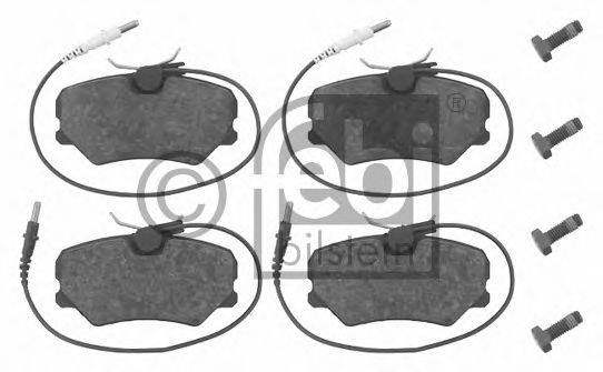 FEBI BILSTEIN 16258 Комплект гальмівних колодок, дискове гальмо