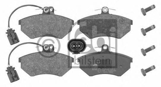 FEBI BILSTEIN 16316 Комплект гальмівних колодок, дискове гальмо