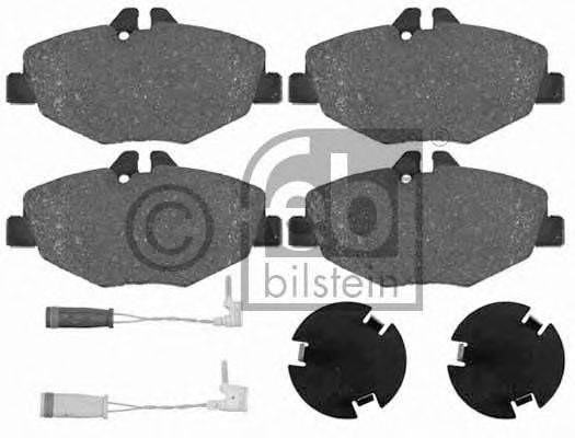 FEBI BILSTEIN 16452 Комплект гальмівних колодок, дискове гальмо