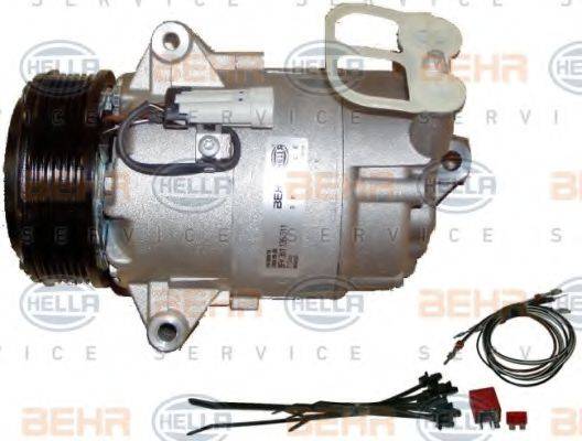 BEHR HELLA SERVICE 8FK351135311 Компресор, кондиціонер