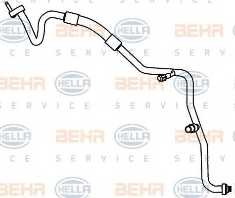 BEHR HELLA SERVICE 9GS351338071 Трубопровід високого/низкого тиску, кондиціонер