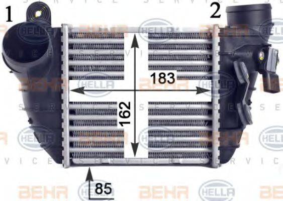 BEHR HELLA SERVICE 8ML376760701 Інтеркулер