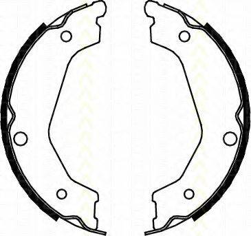TRISCAN 810018004 Комплект гальмівних колодок, стоянкова гальмівна система