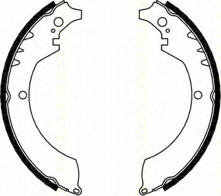 TRISCAN 810041419 Комплект гальмівних колодок