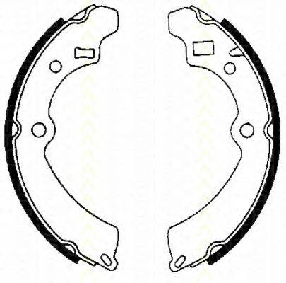 TRISCAN 810069521 Комплект гальмівних колодок