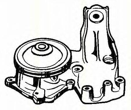 TRISCAN 860015126 Водяний насос