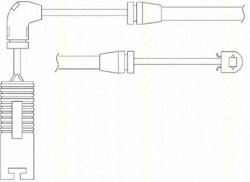 TRISCAN 811511019 Сигналізатор, знос гальмівних колодок