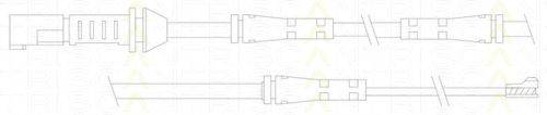 TRISCAN 811511063 Сигналізатор, знос гальмівних колодок