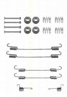 TRISCAN 8105102579 Комплектуючі, гальмівна колодка