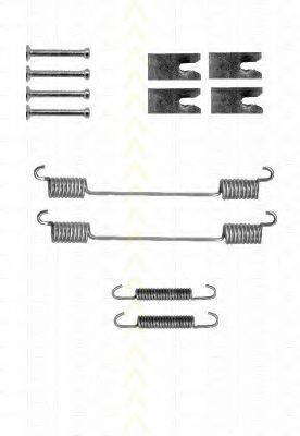 TRISCAN 8105102601 Комплектуючі, гальмівна колодка