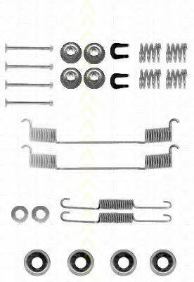 TRISCAN 8105142504 Комплектуючі, гальмівна колодка