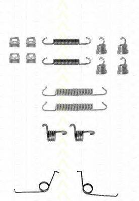 TRISCAN 8105142563 Комплектуючі, гальмівна колодка