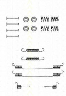 TRISCAN 8105152549 Комплектуючі, гальмівна колодка