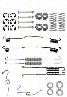TRISCAN 8105162038 Комплектуючі, гальмівна колодка