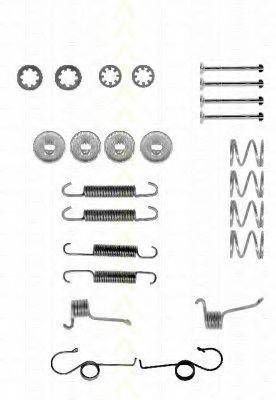 TRISCAN 8105162336 Комплектуючі, гальмівна колодка