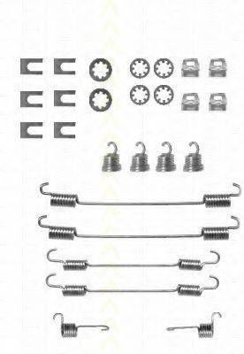 TRISCAN 8105282524 Комплектуючі, гальмівна колодка