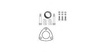 HJS 82141802 Монтажний комплект, каталізатор