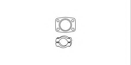 HJS 82358124 Монтажний комплект, каталізатор