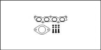 HJS 82159008 Монтажний комплект, труба вихлопного газу