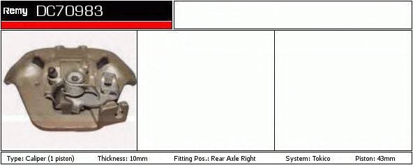 BUDWEG CALIPER 34983 Гальмівний супорт