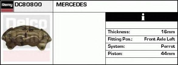 DELCO REMY DC80800 Гальмівний супорт