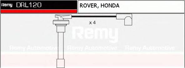 DELCO REMY DRL120 Комплект дротів запалювання