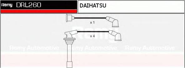 DELCO REMY DRL260 Комплект дротів запалювання