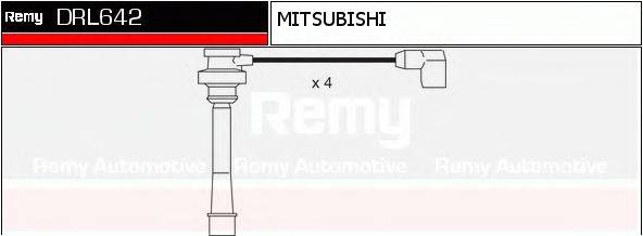 DELCO REMY DRL642 Комплект дротів запалювання