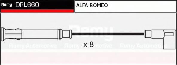 DELCO REMY DRL660 Комплект дротів запалювання