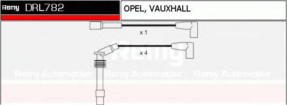 DELCO REMY DRL782 Комплект дротів запалювання