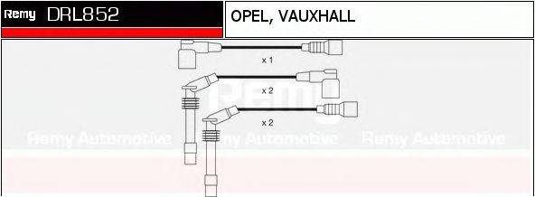 DELCO REMY DRL852 Комплект дротів запалювання