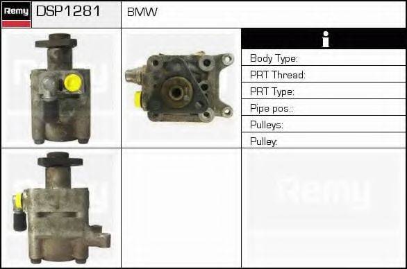 DELCO REMY DSP1281 Гідравлічний насос, кермо