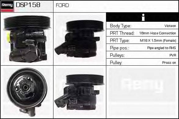 DELCO REMY DSP158 Гідравлічний насос, кермо