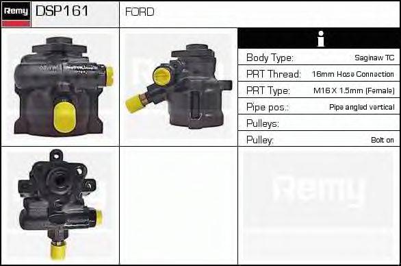 DELCO REMY DSP161 Гідравлічний насос, кермо