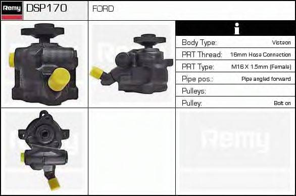 DELCO REMY DSP170 Гідравлічний насос, кермо