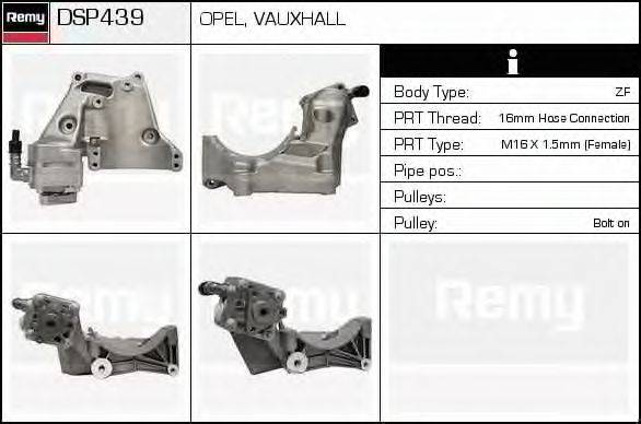 DELCO REMY DSP439 Гідравлічний насос, кермо