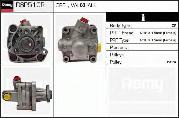 DELCO REMY DSP510R Гідравлічний насос, кермо