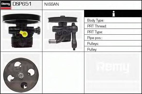 DELCO REMY DSP651 Гідравлічний насос, кермо