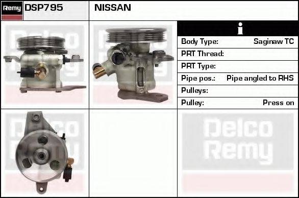 DELCO REMY DSP795 Гідравлічний насос, кермо