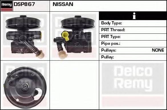 DELCO REMY DSP867 Гідравлічний насос, кермо