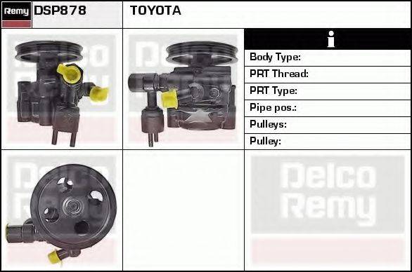 DELCO REMY DSP878 Гідравлічний насос, кермо