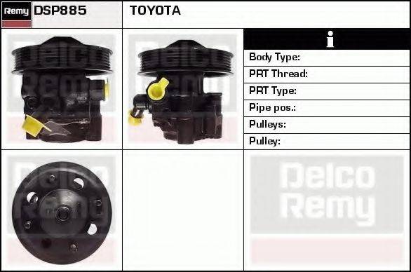 DELCO REMY DSP885 Гідравлічний насос, кермо