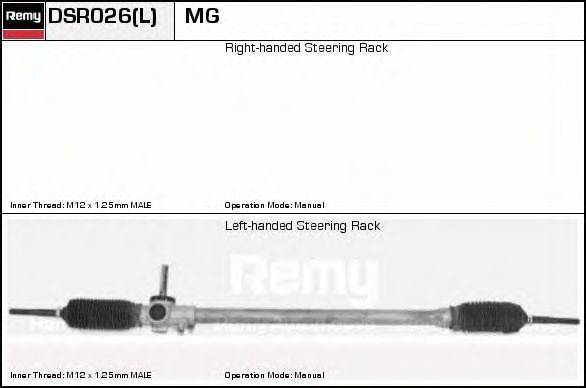 DELCO REMY DSR026 Рульовий механізм