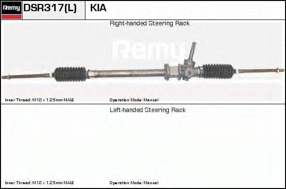 DELCO REMY DSR317L Рульовий механізм