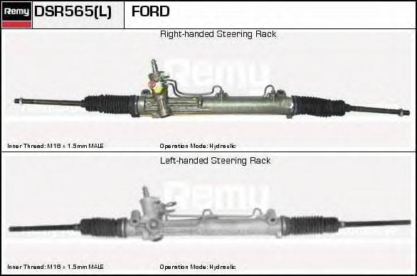 DELCO REMY DSR565L Рульовий механізм