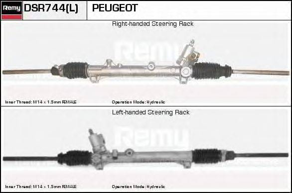 DELCO REMY DSR744 Рульовий механізм