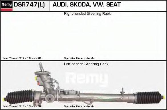 DELCO REMY DSR747 Рульовий механізм