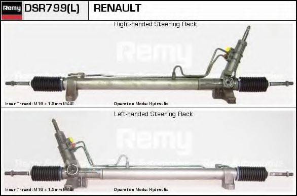 DELCO REMY DSR799 Рульовий механізм